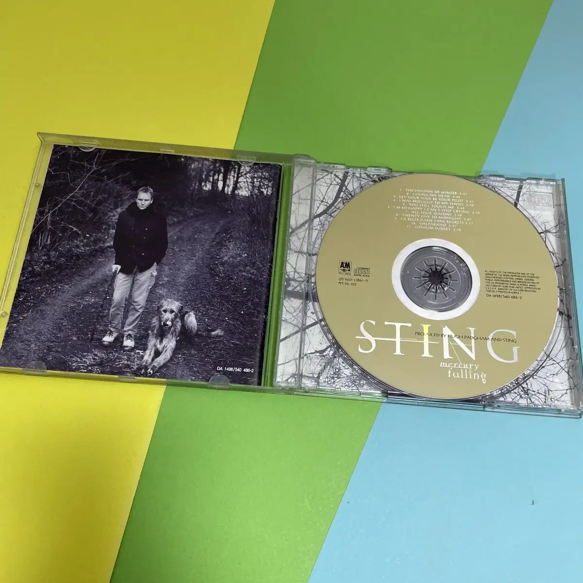 [중고음반/CD] 스팅 Sting 5집 Mercury Falling