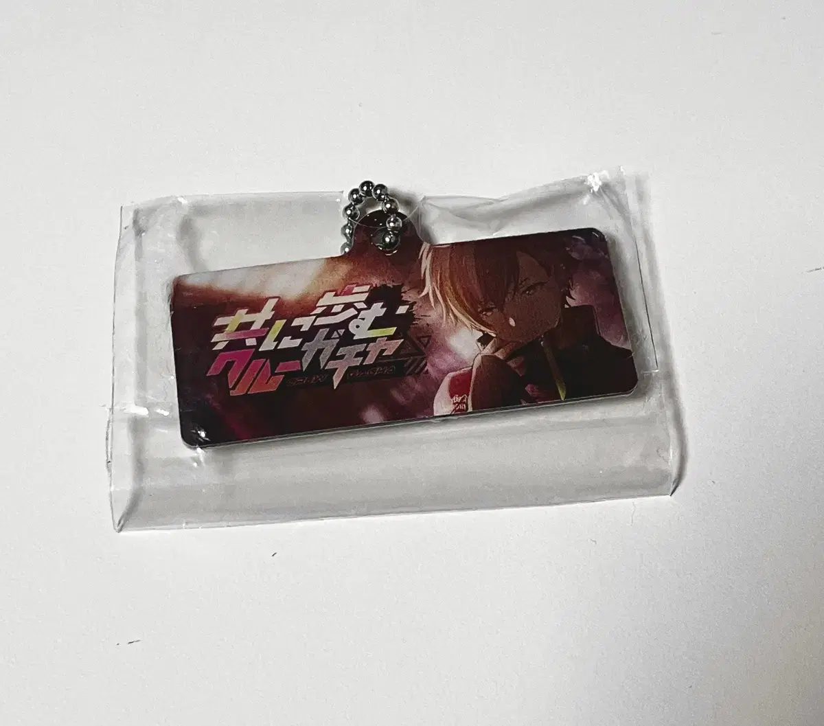 Fseka Akito vanner Metal keyring Gacha unsealed