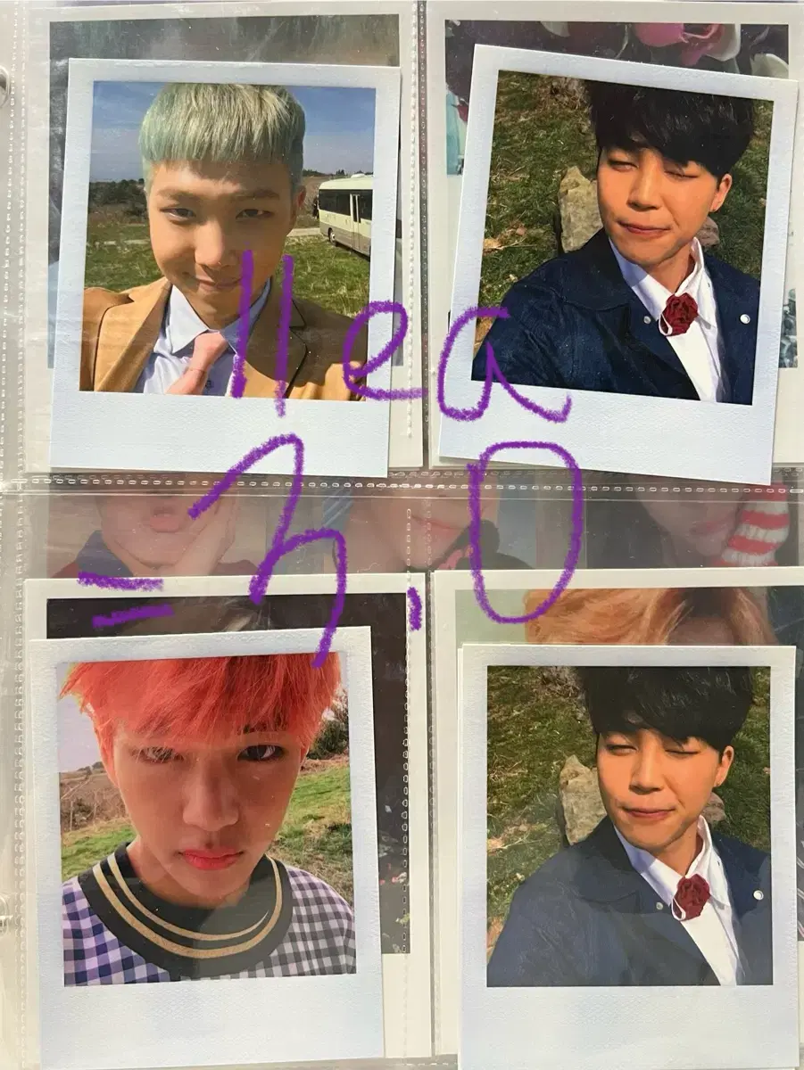 BTS bangtan photocard Wings Young Forever