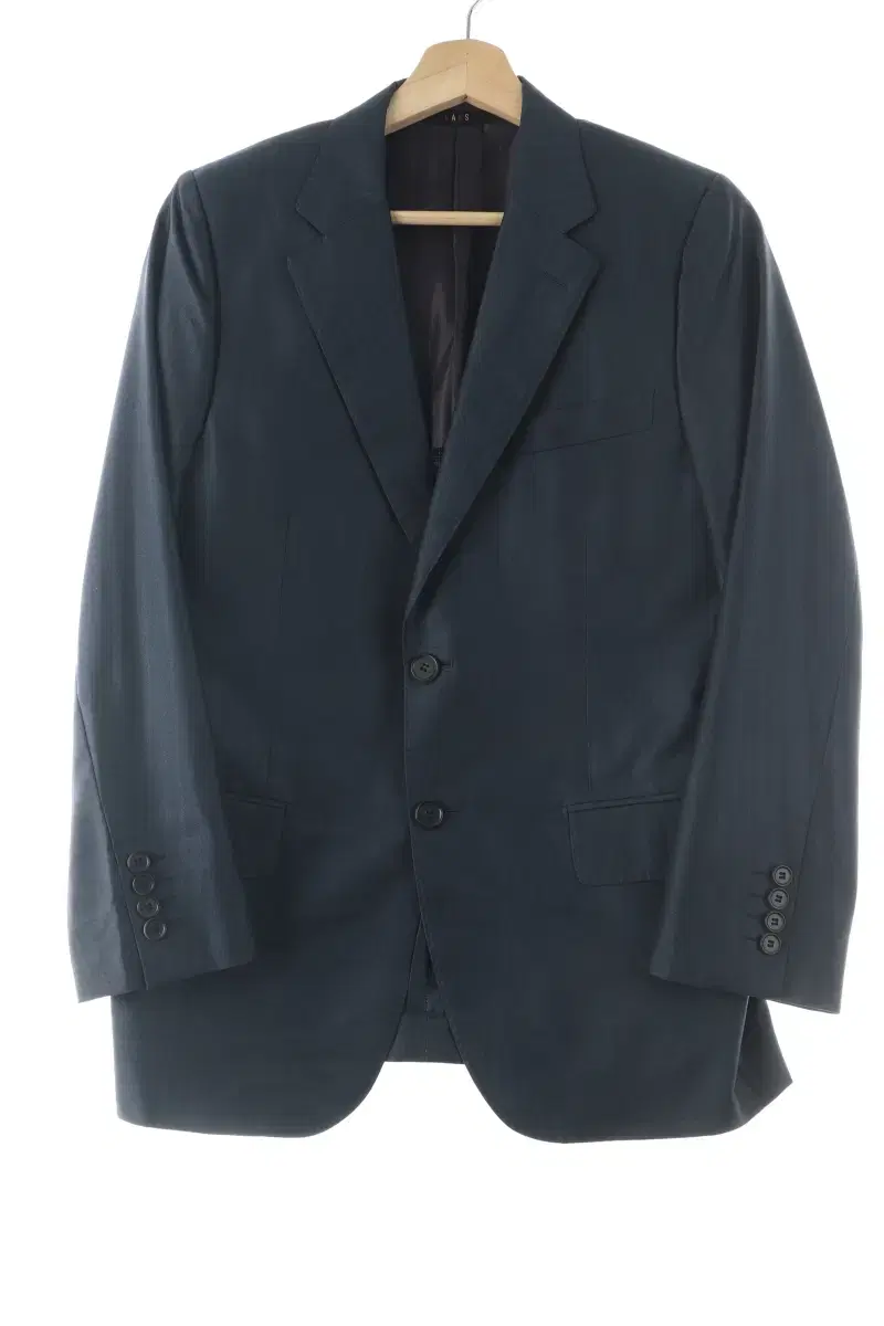 (L) Dax Suit Jacket Blazer Navy Old School Basic Fit - 10759