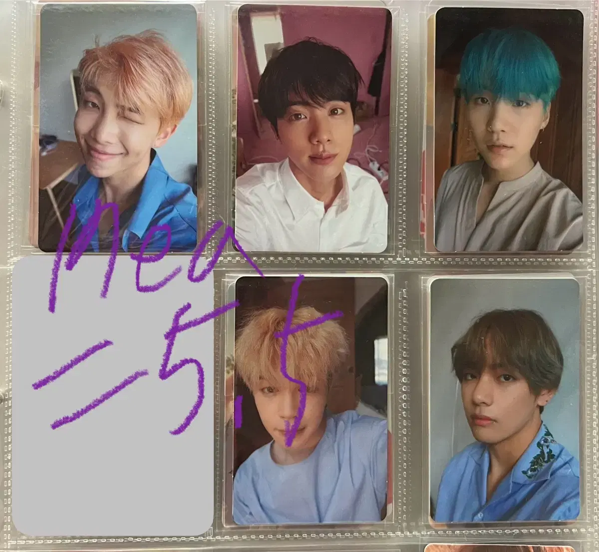 BTS bangtan photocard Photo Card