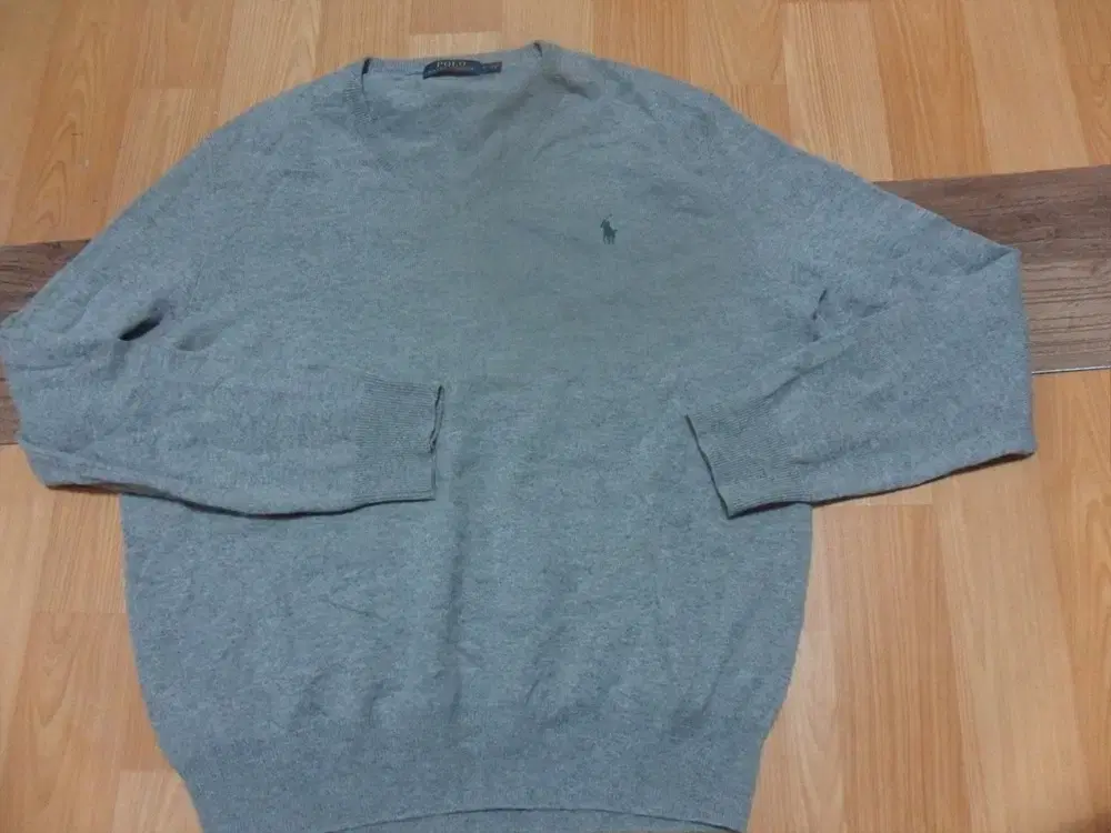 6천원구제 polo ralph lauren men's long sleeve v-neck knit sweater gu-2