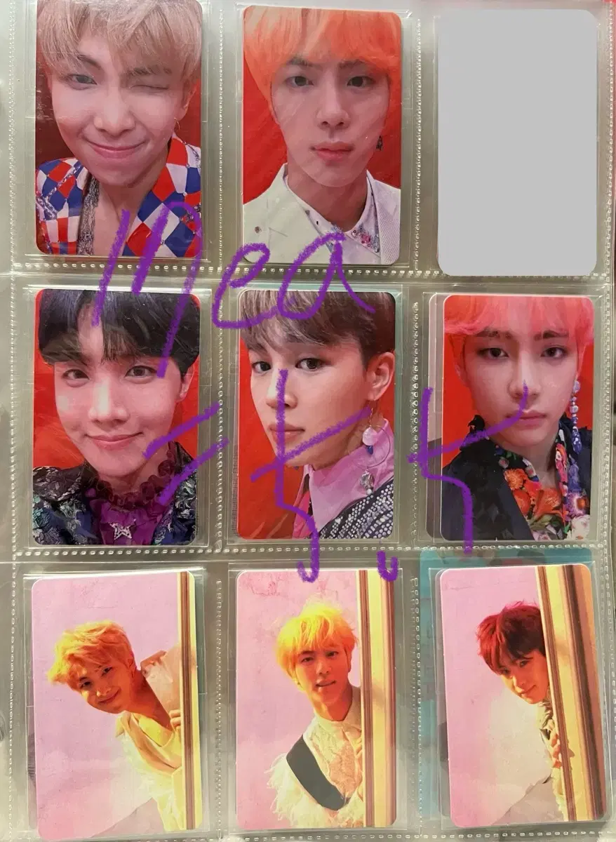 BTS bangtan photocard Photo Card