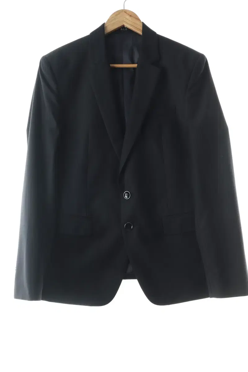 (L) Giosongio Suit Jacket Blazer Black Old School-1075C