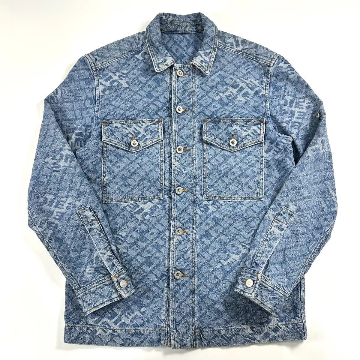 Diesel Monogram Denim Shirt Jacket