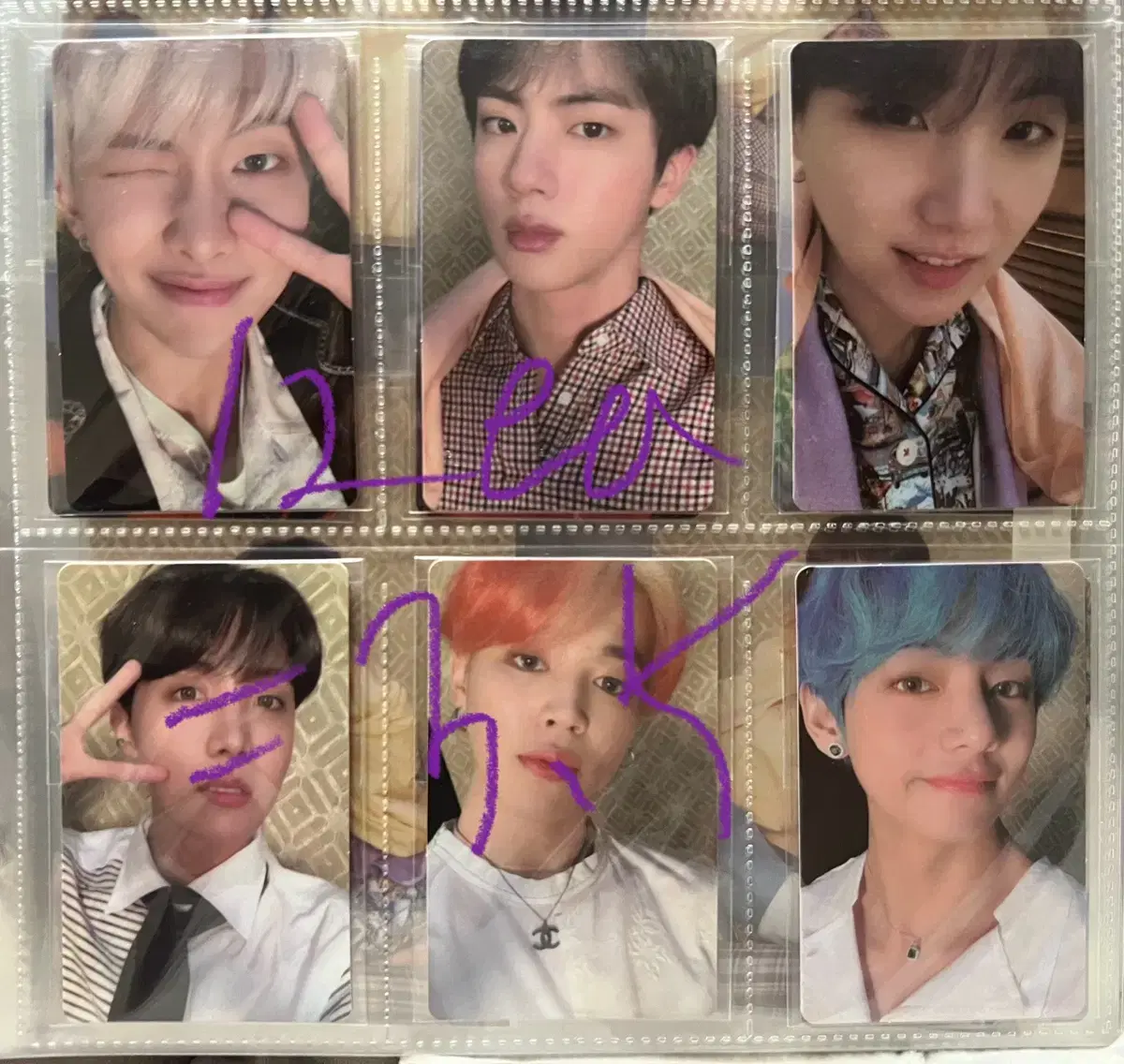 BTS bangtan photocard Photo Card