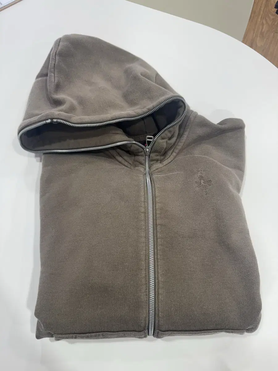 Jordan x Travis Scott Full Zip Hooded Palomino M (100)