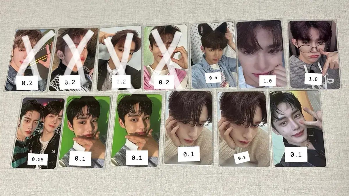 zb1 zerobaseone zhang hao cat ears hinge kim jiwoong photocard photocard