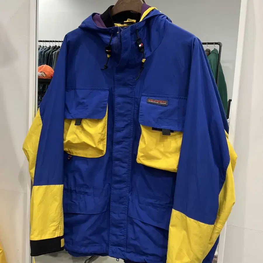 90s Tommy Hilfiger 타미힐피거 애슬레틱 기어 자켓