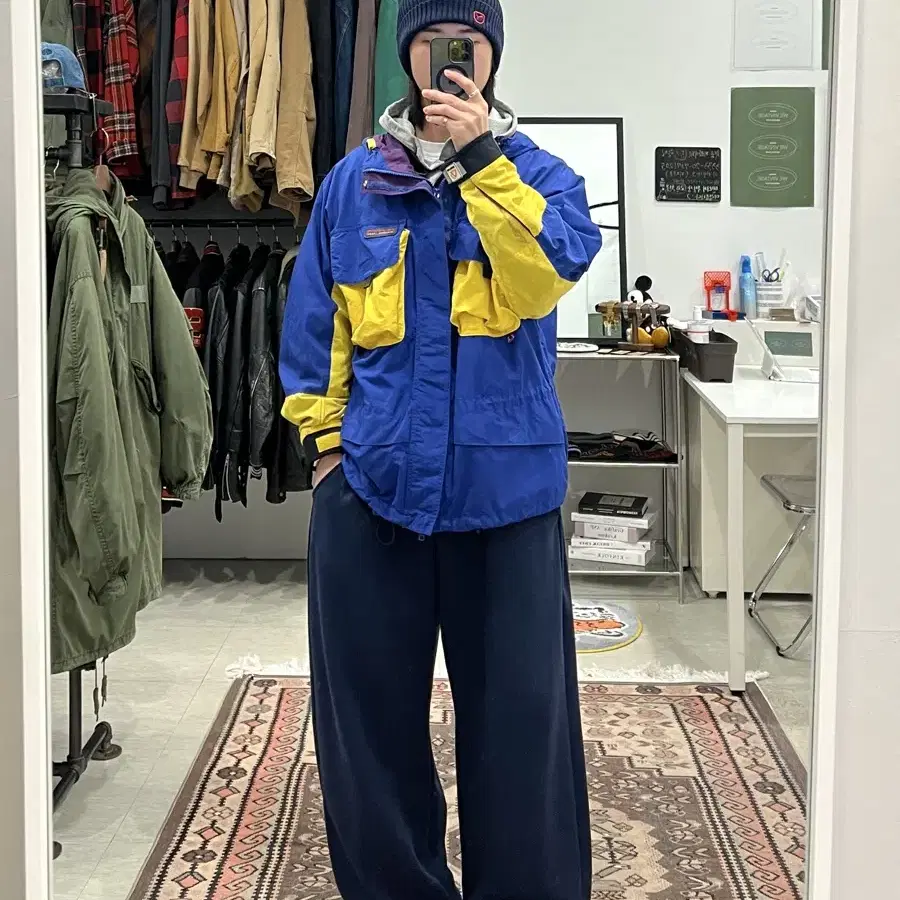 90s Tommy Hilfiger 타미힐피거 애슬레틱 기어 자켓