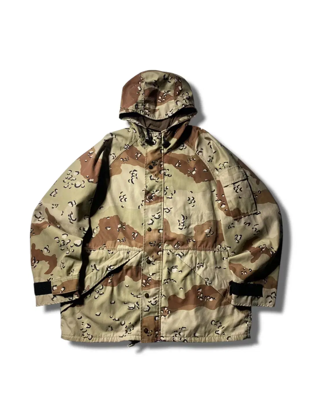 [XL] Shadow Connection Vintage Chocolate Chip Camo Military Jacket