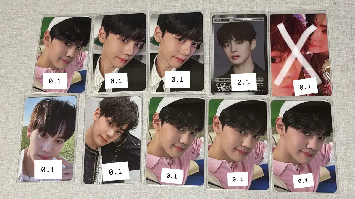 ZB1 zerobaseone zhang hao seok matthew kim taerae ricky kim gyuvin park gunwook han yujin Photocard