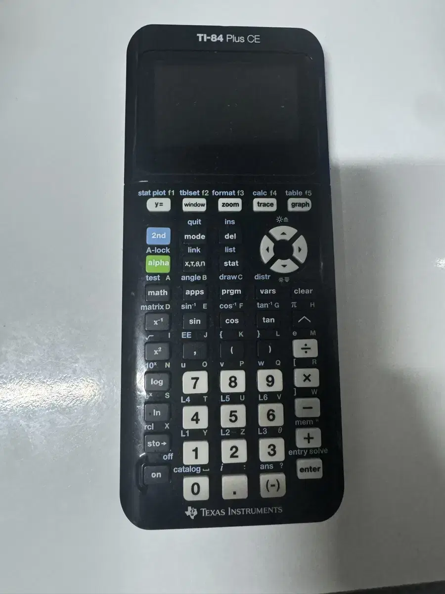 텍사스인스트루먼트 TI-84 Plus CE 공학용 계산기