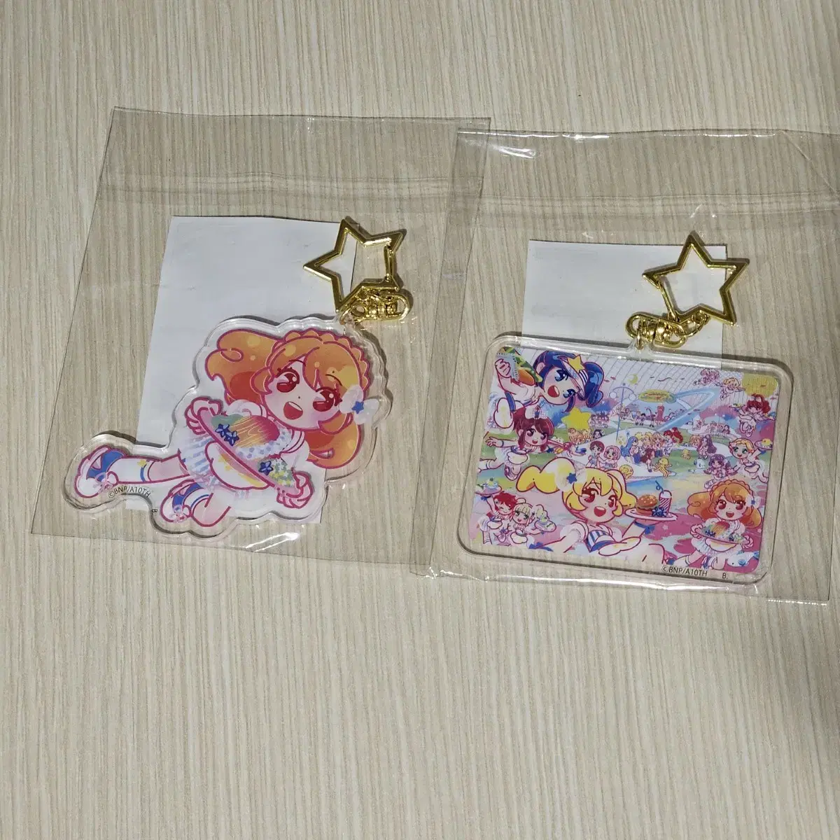 Classic Annie Aikatsu I.M. Star acrylic keyring