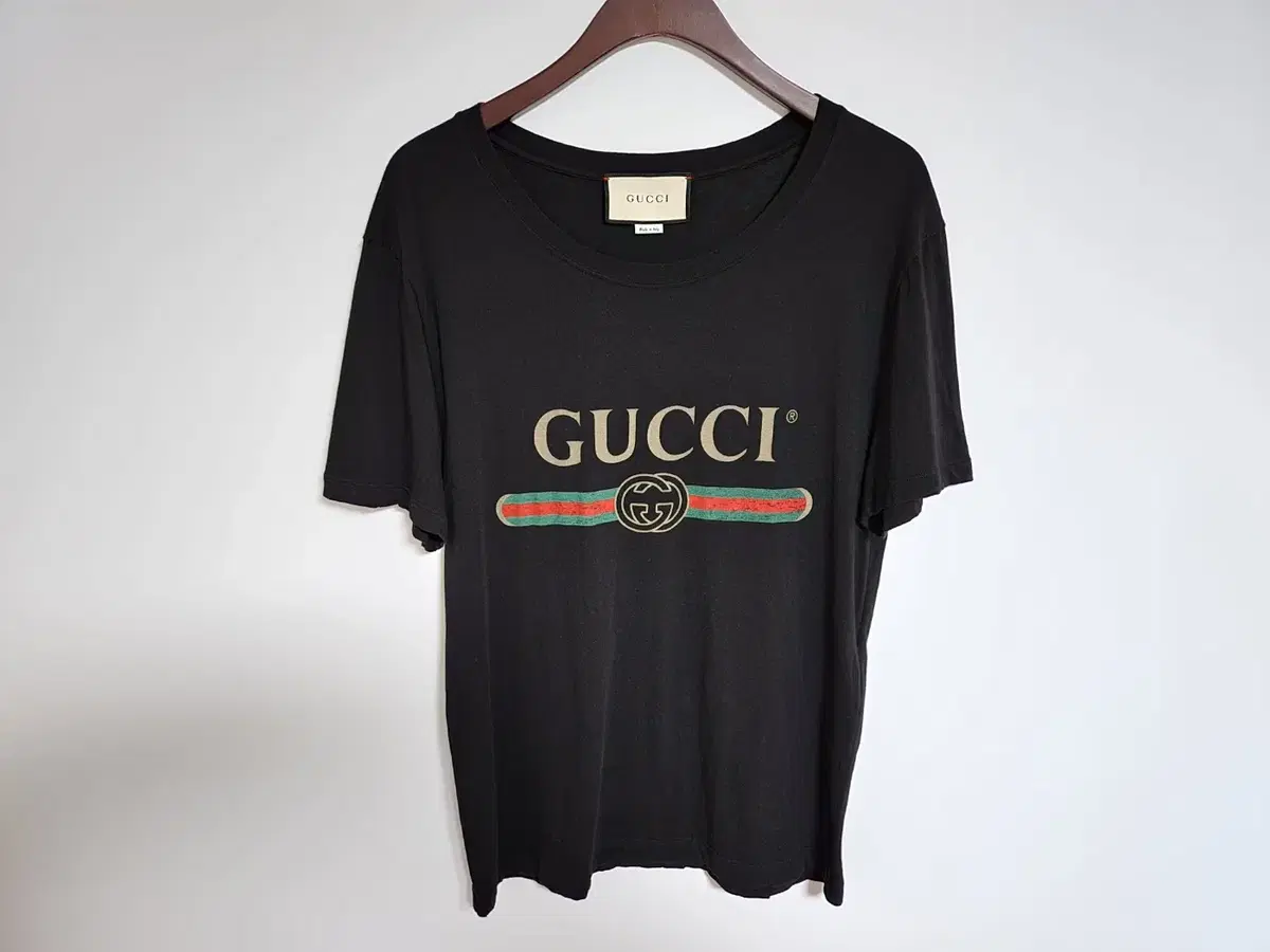 XS Gucci Bandeau Logo Public Short Sleeve T-shirt 440103 X3F05