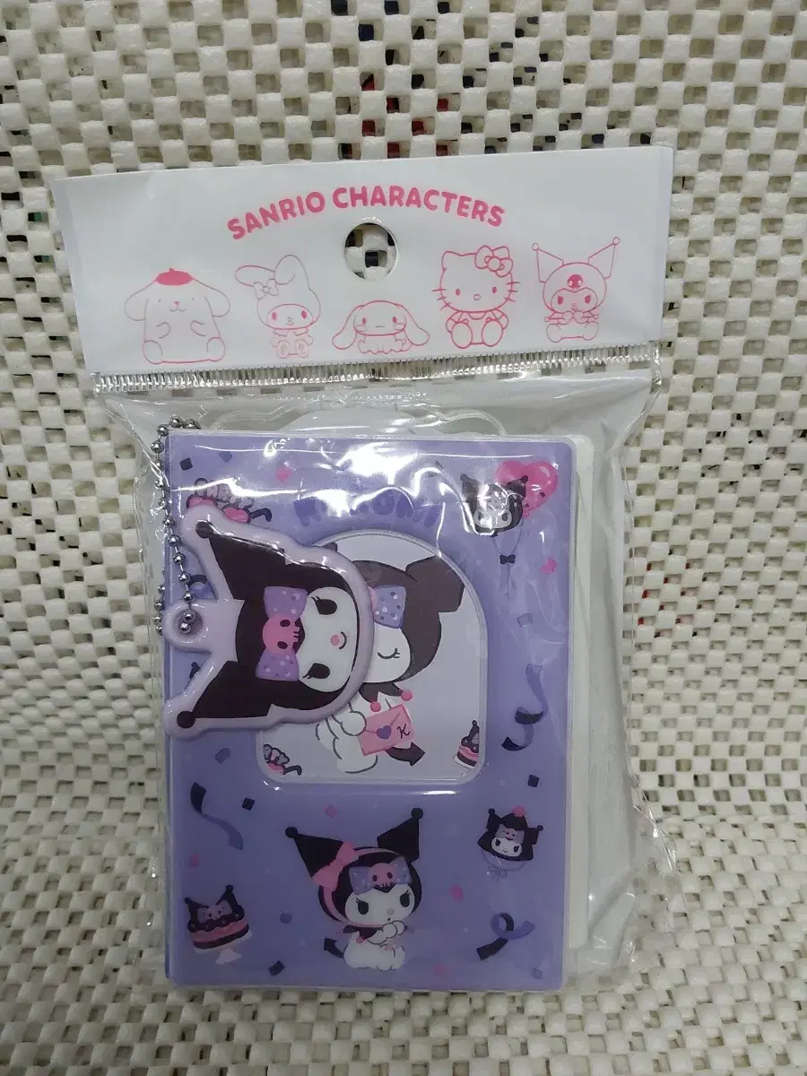 Sanrio Characters Photo Card collect book Kuromi