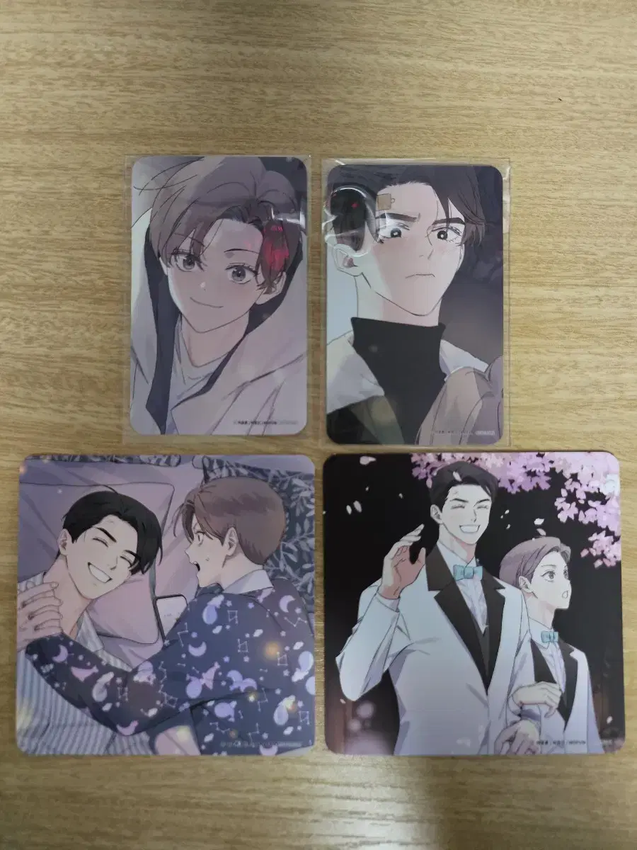 Mofun 4zuu photocard Coaster Set