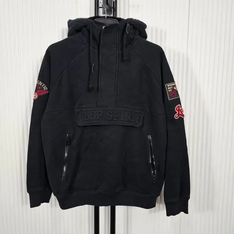 JEEP Heavyweight Vahn Zip-up Hoodie L