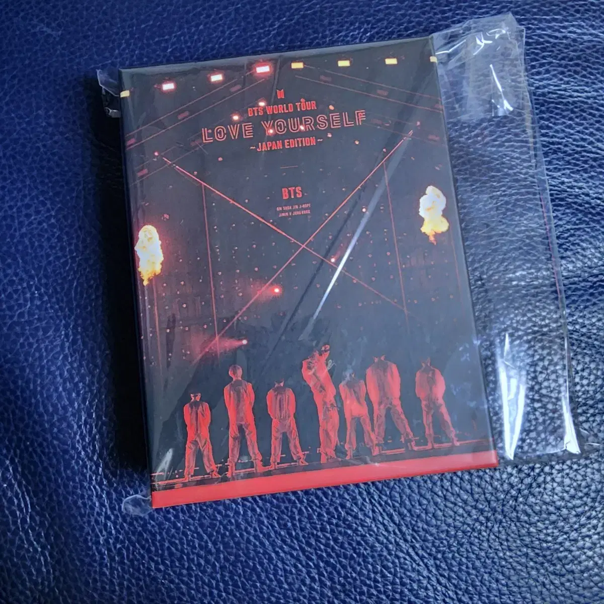 방탄소년단 love yourself 일본 초회한정판 dvd