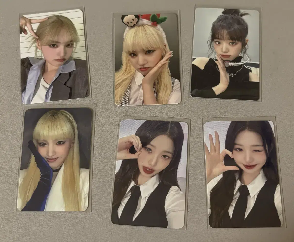 ive jang wonyoung liz Japan MD Concert Eleven broadcast soundwave unreleased photocard WTS