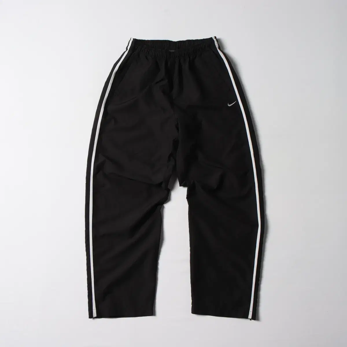 Nike Swoosh Embroidered Black Track Pants