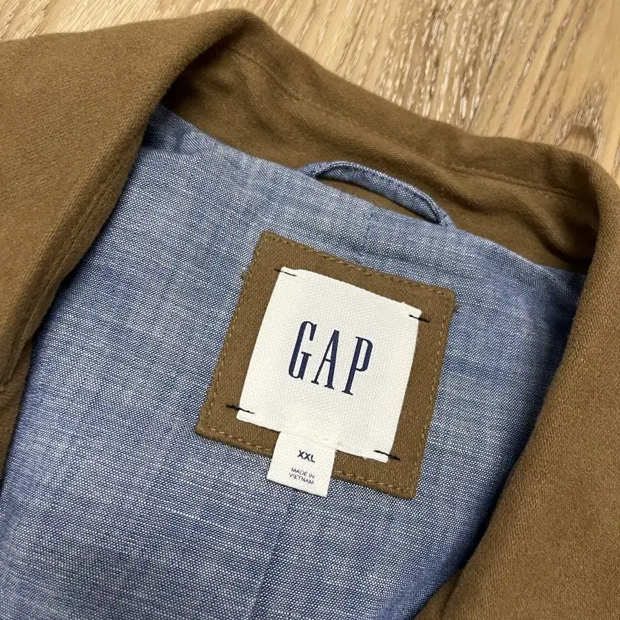 GAP 갭 카멜 블레이저 XXL