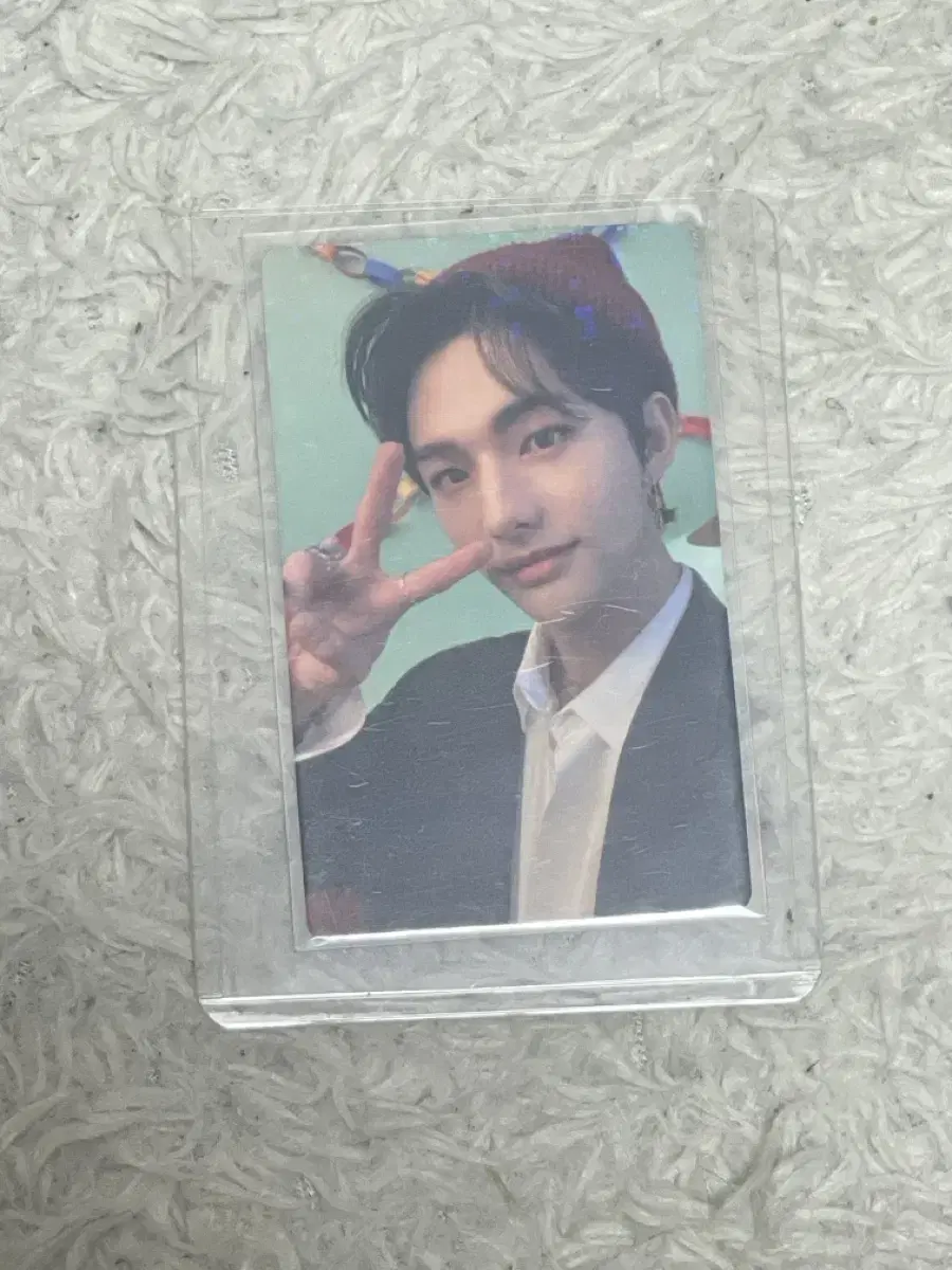 Christmas Evil soundwave hyunjin photocard