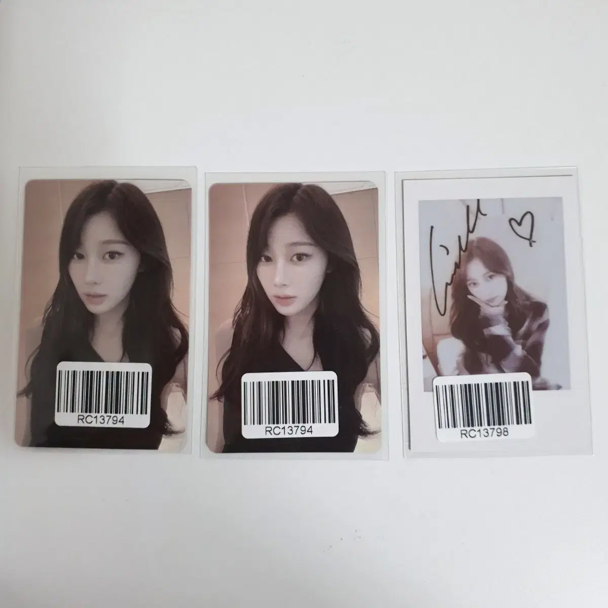 Aespa Armageddon KMS Shanghai Café fansign giselle pola photocard Photocard