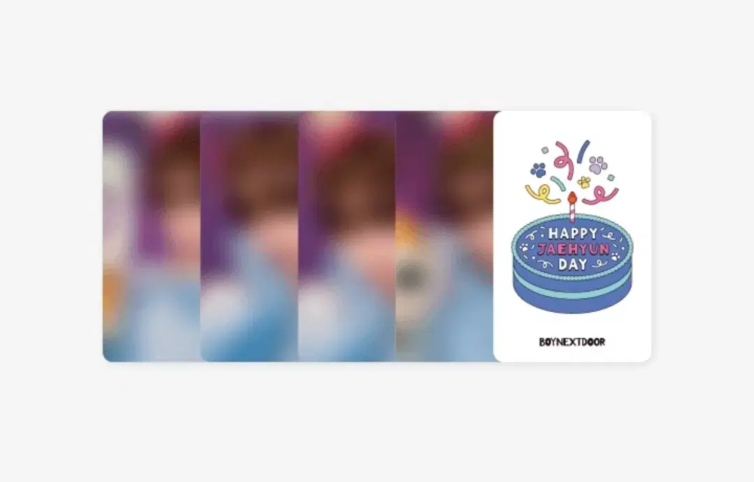 boynextdoor myung jaehyun birthday photocard md boynextdoor