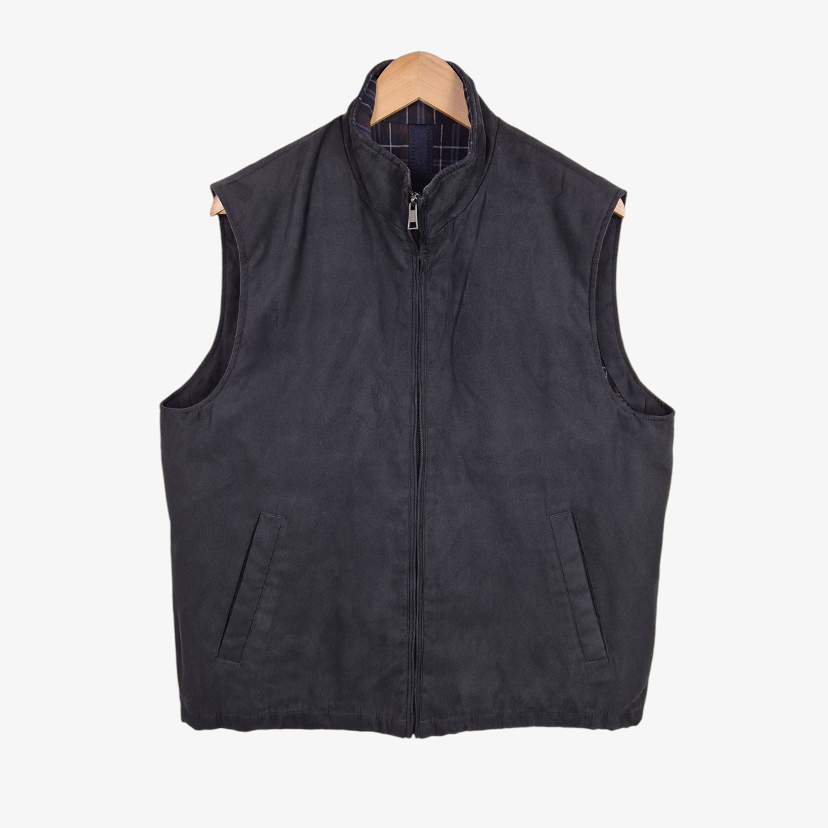 [100] Henry Cotton Black Padded Jo Vest