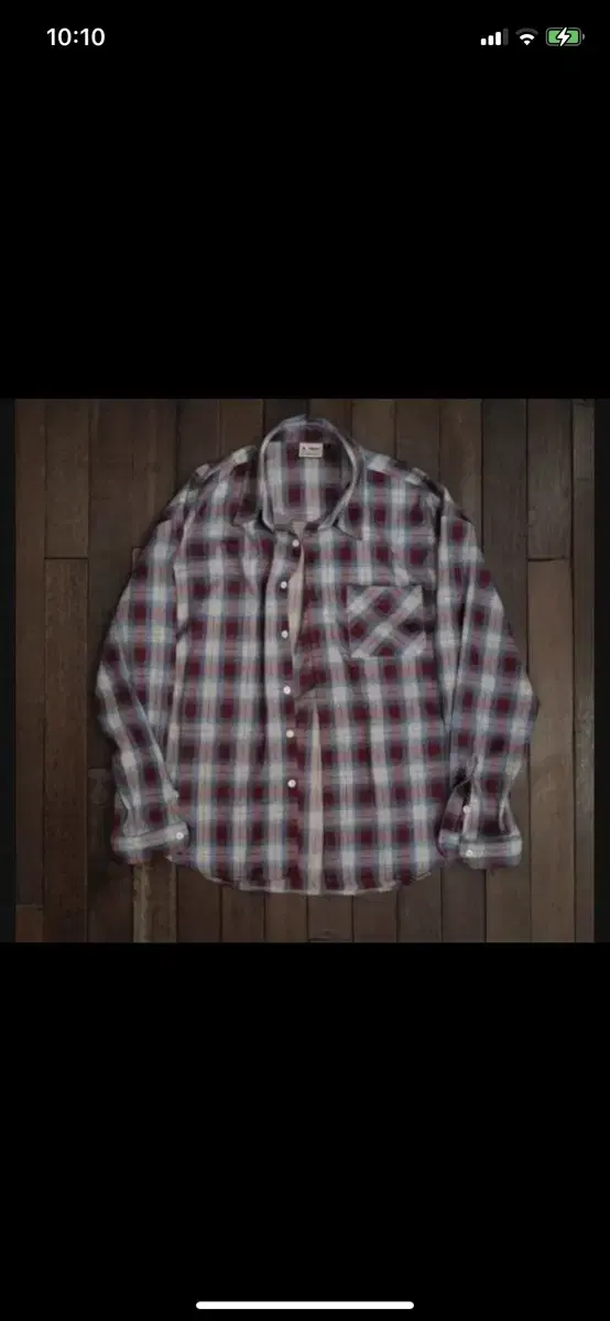 Nutty Savage Check Flannel Shirt 2 sizes