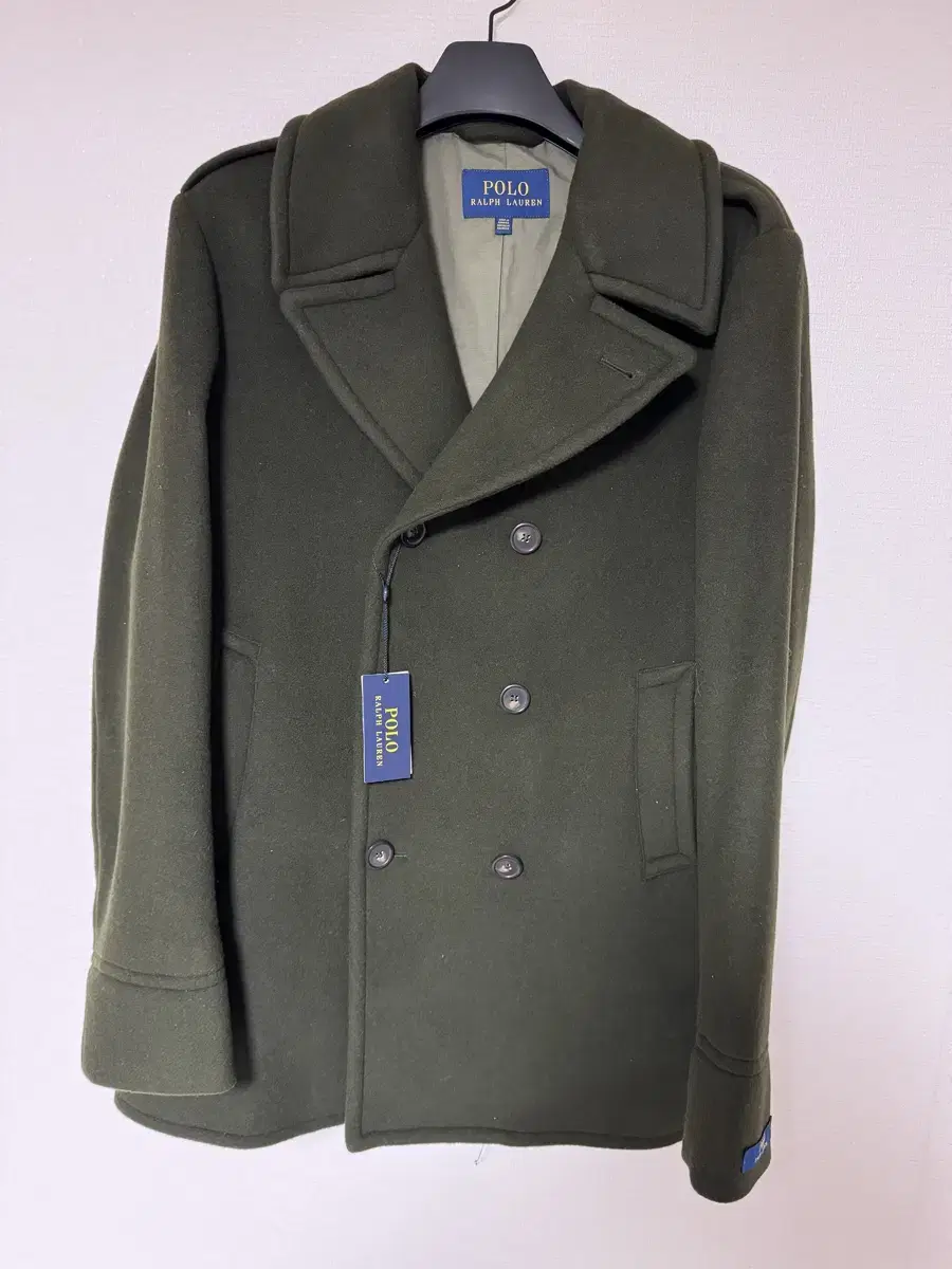 44L) Polo Ralph Lauren Wool Peacoat Olive/Burleson Gilsander SEW