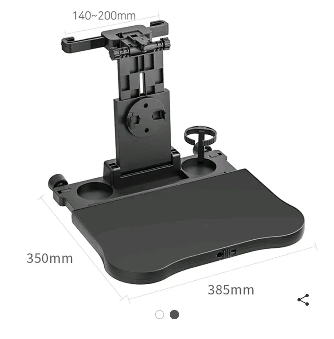 무배)차량 자동차 뒷자리 테이블 거치대 받침대