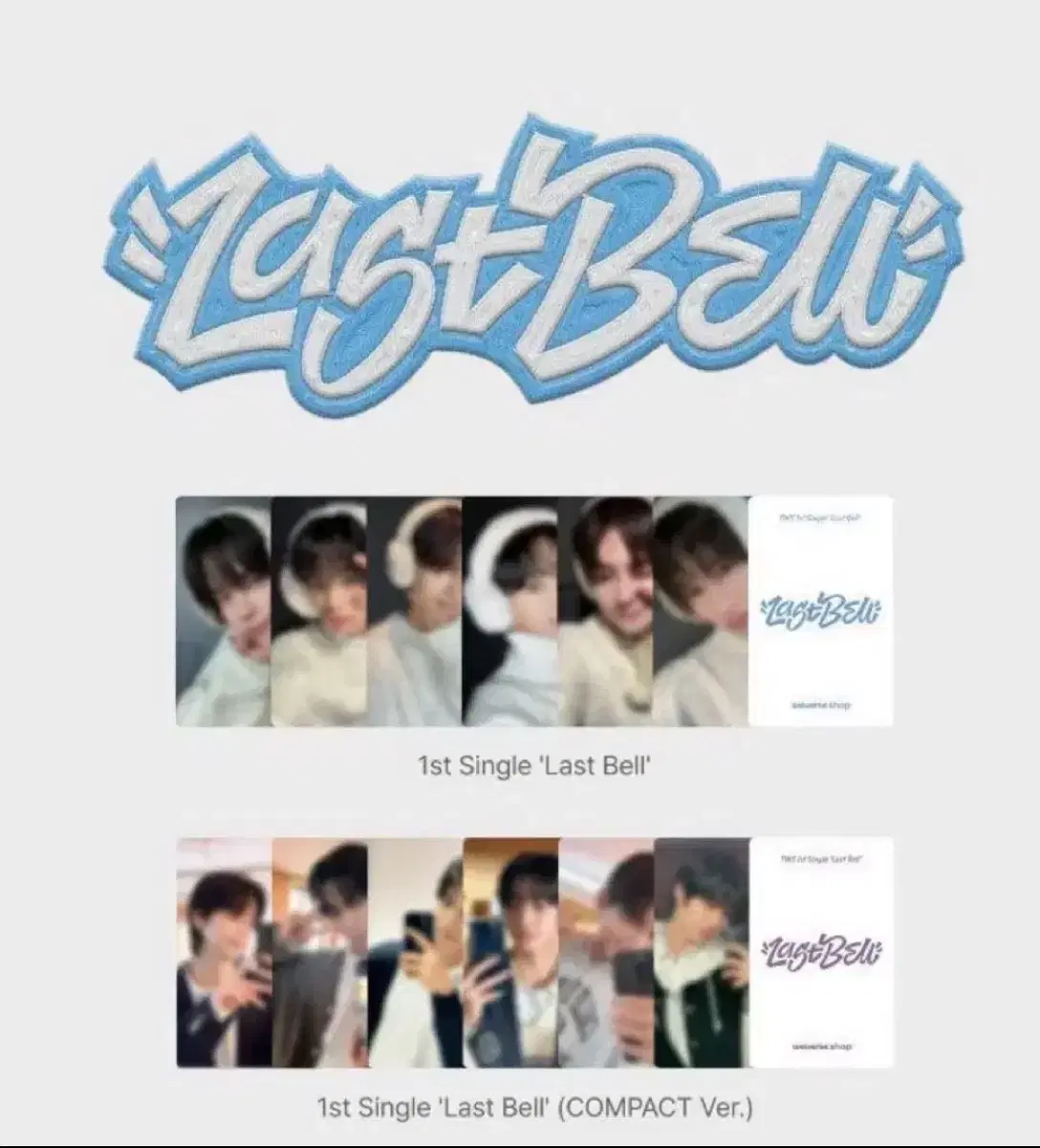 TWS Comeback Live weverse unreleased photocard sealed album TWS Last Belle