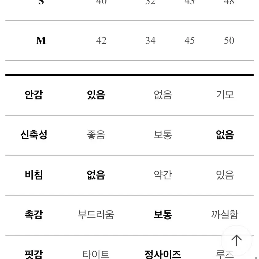 아이보리 레더 스커트 s