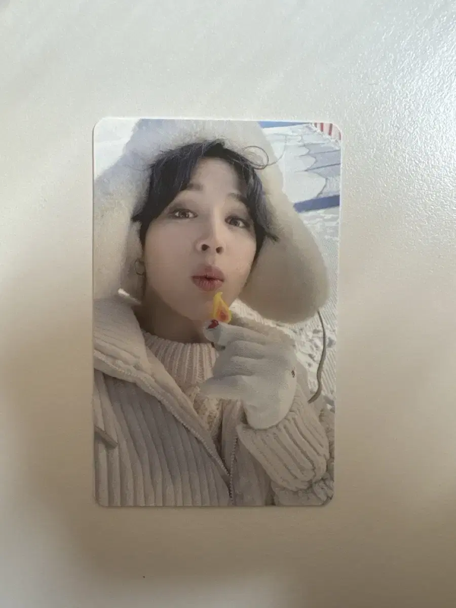 BTS win win jimin photocard