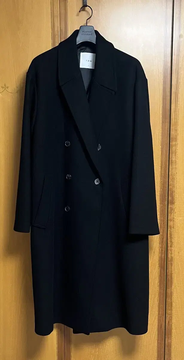 Men's woolen coat man