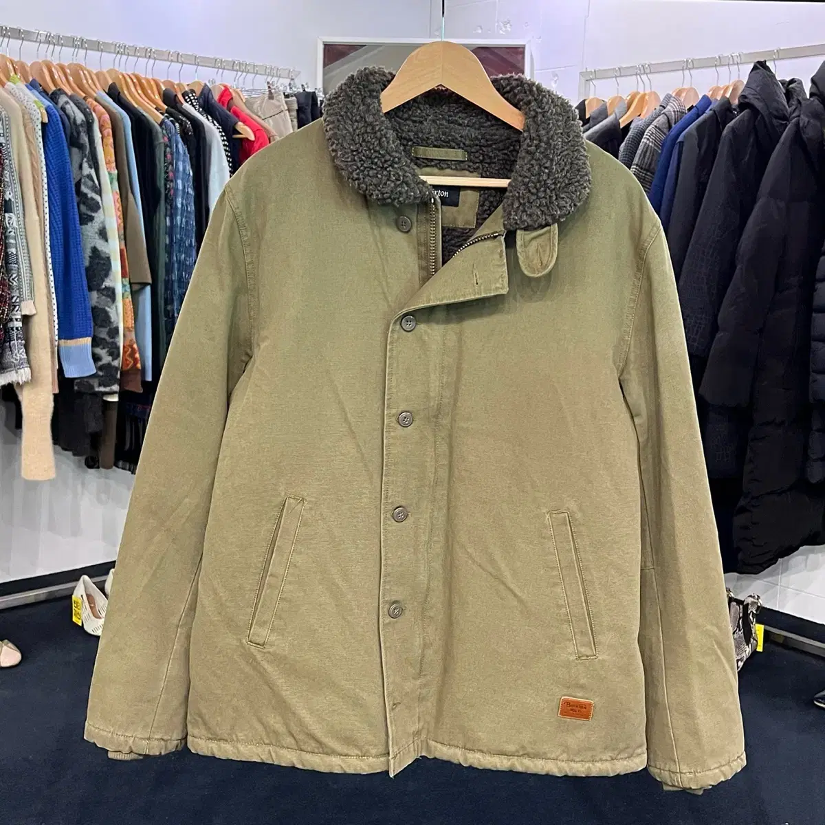 [Tacpo] [L] Brixton Sherpa Deck Jacket