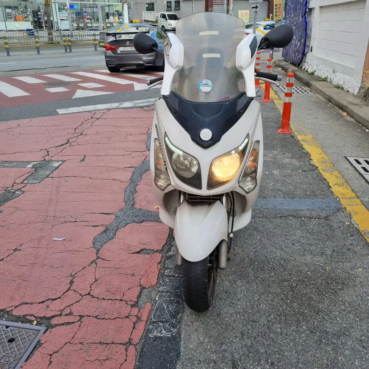 보이져125cc 부산경남김해창원울산거제 중고 오토바이 빅스쿠터