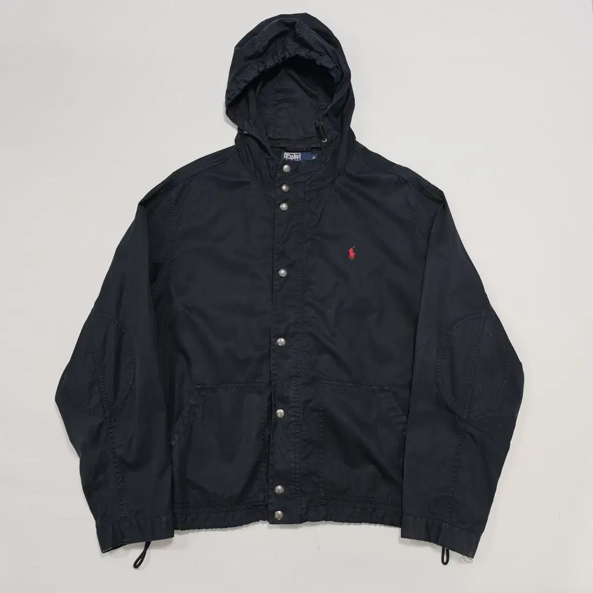 Polo Cotton Hooded Jacket