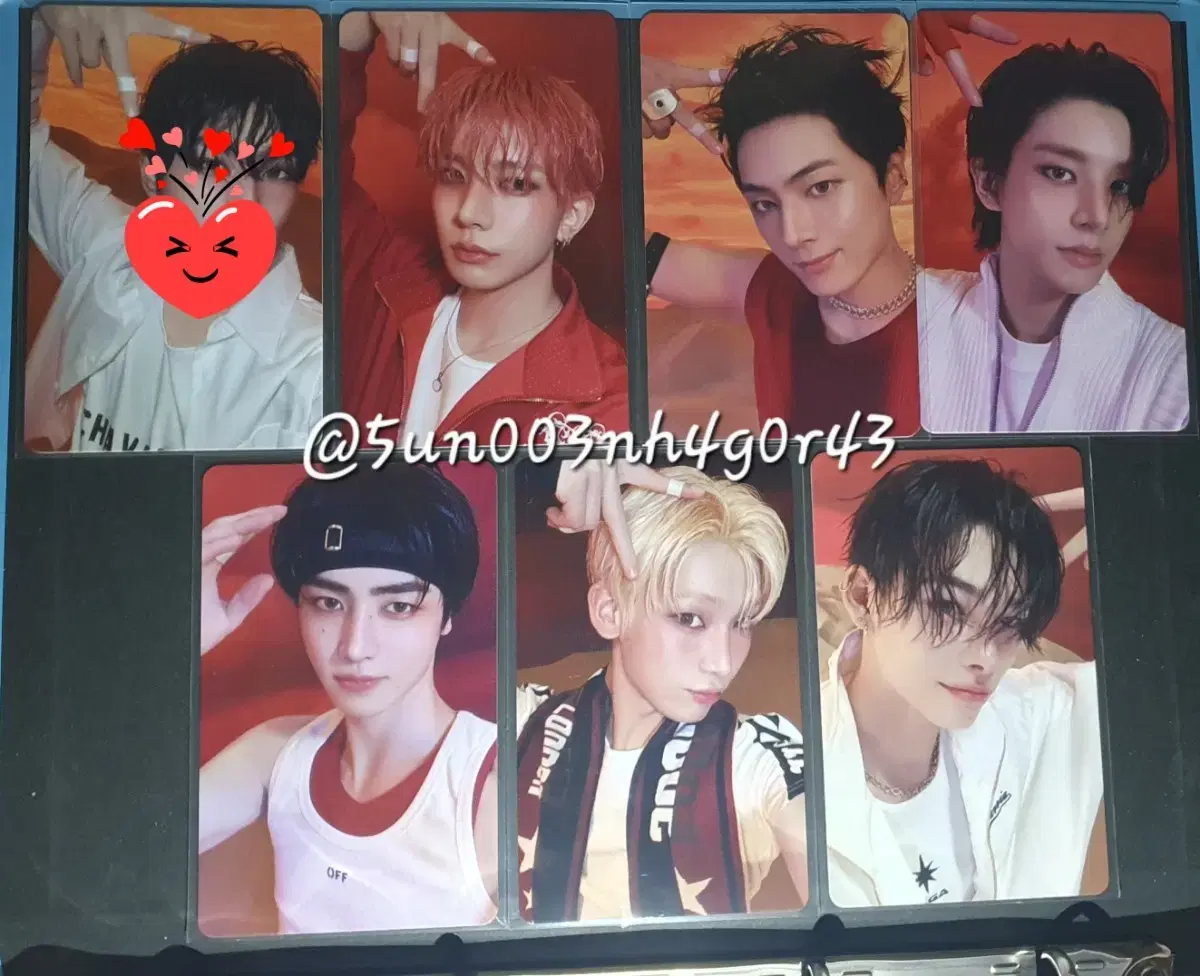 Enhypen Hitback YouTube Gift 2nd photocard Photo Card