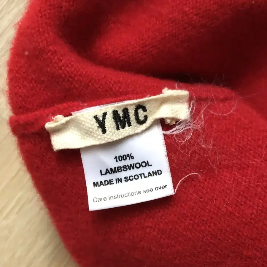 YMC 레드 비니