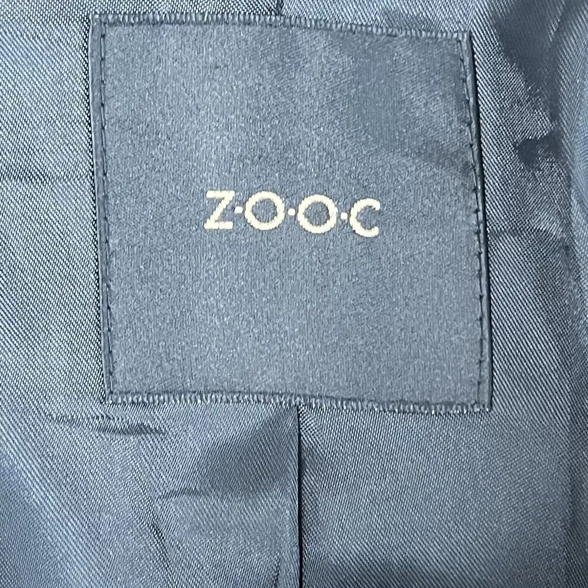 ZOOC 주크 블랙 울코트