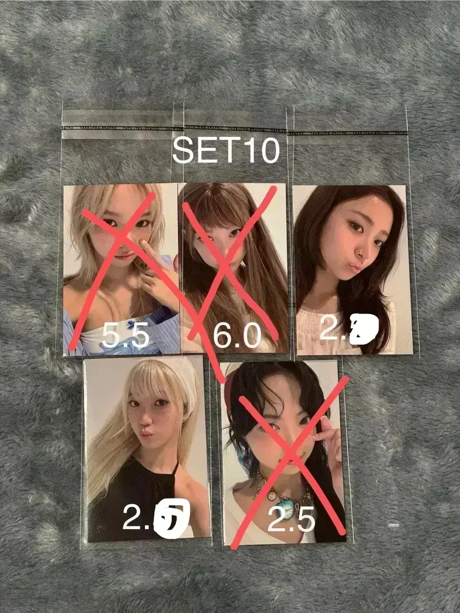 르세라핌 크레이지 CRAZY 공방포카 김채원 사쿠라 홍은채 허윤진 카즈하