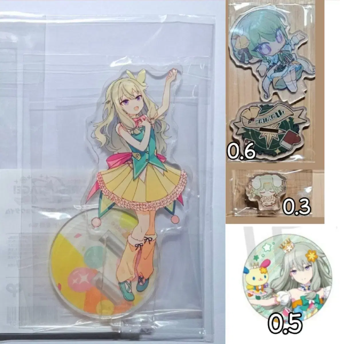 Pseudo Nene San Rio Canbadge Wonder Show 1st Connecta Acrylic Stand Overseas Unofficial Goods