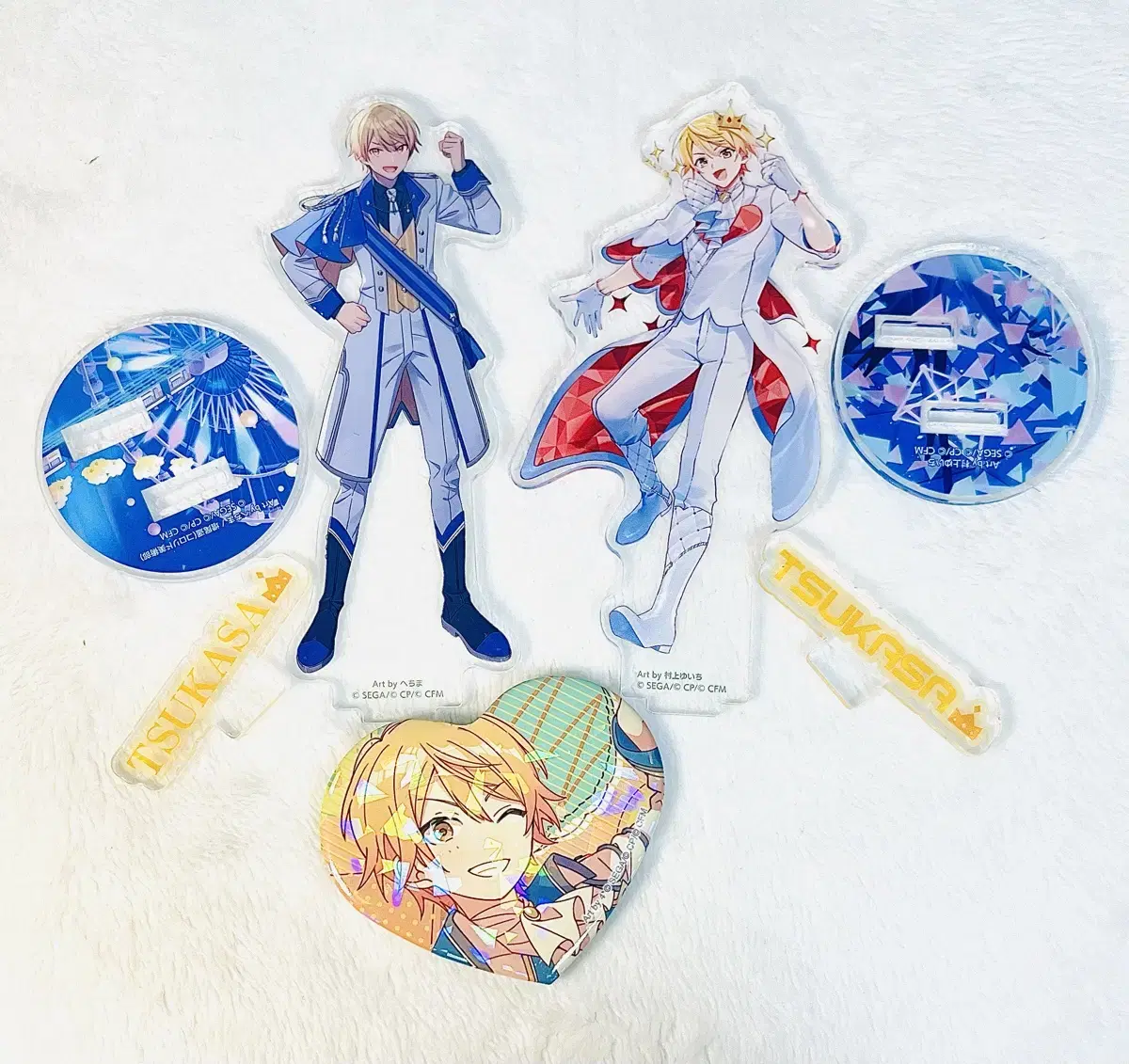 Psekka Project SEKAI Ten Tsukasa Wondershow Connecta Heart Can Badges bulk Sells