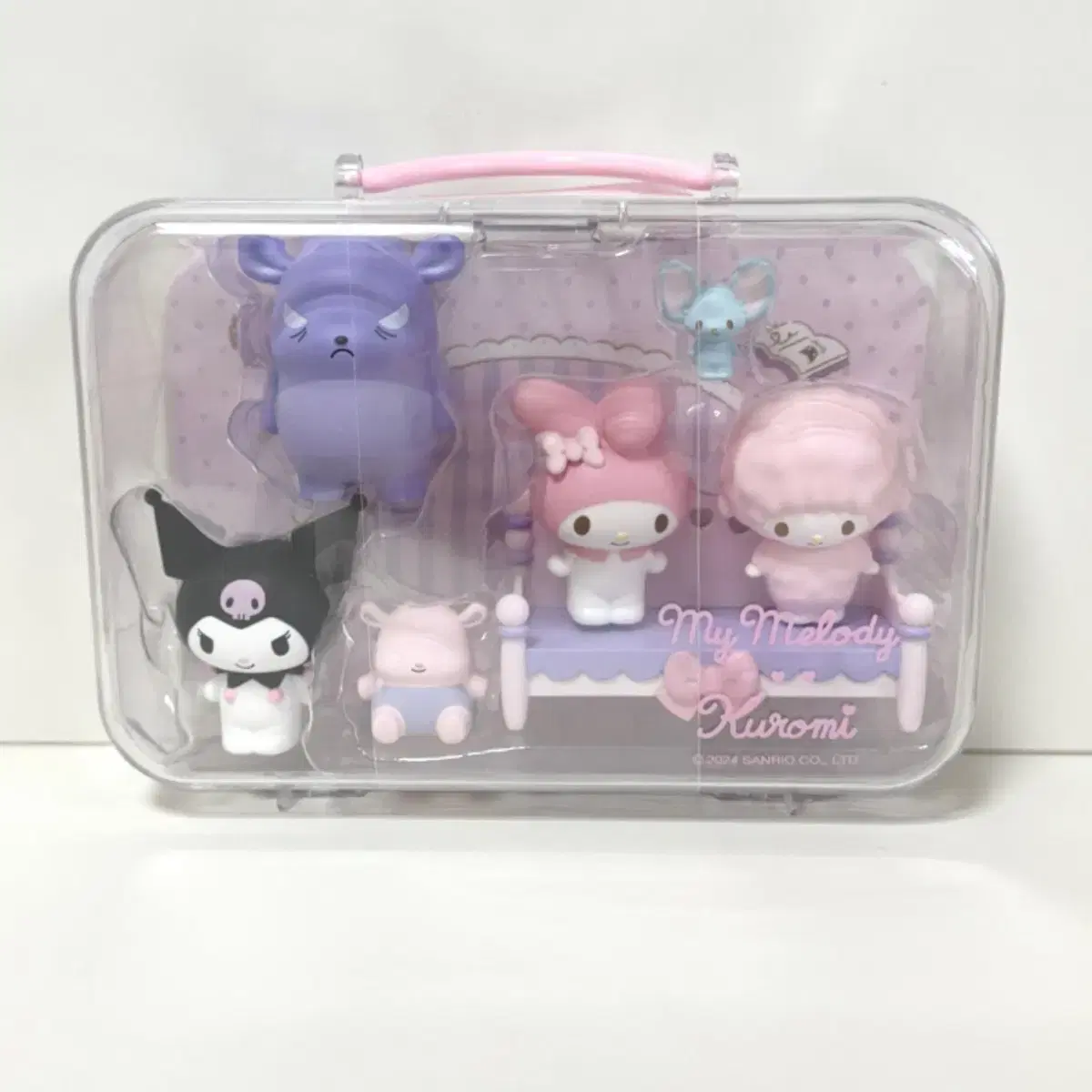 Sanrio Kuromi My Melody My Sweet Piano Family House Figures Stone Set