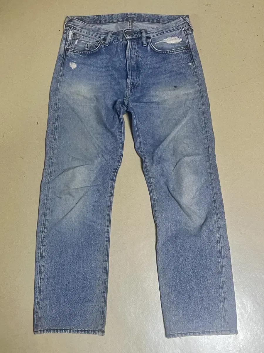 akne light blue denim 31/32 1996 light blue trash