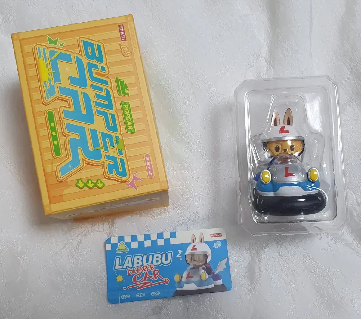 Popmart Bumper Car Labubu Simply Unsealed POPMART LABUBU Figure