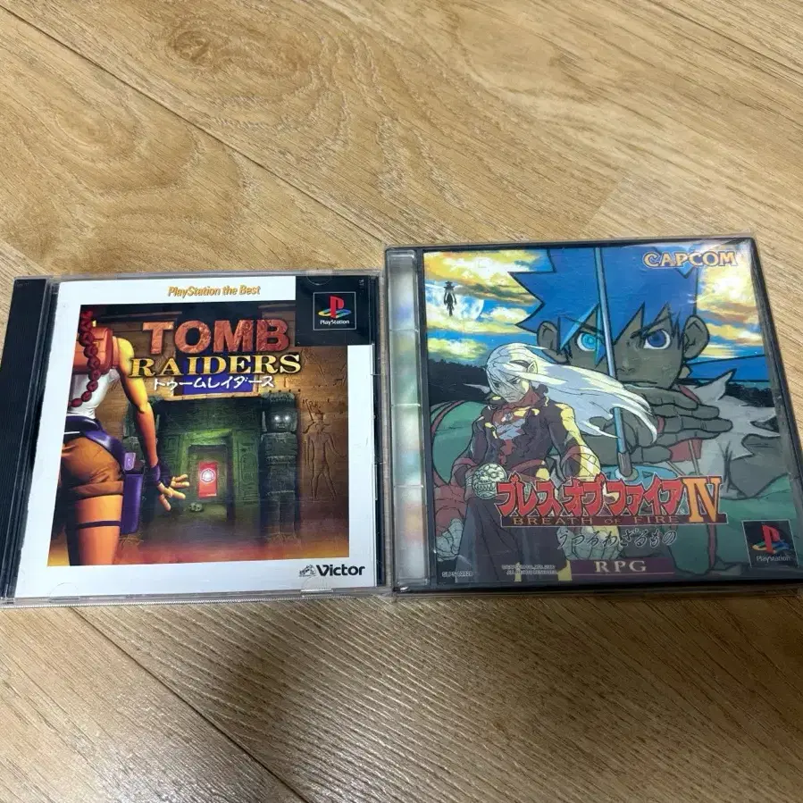 PS1 툼레이더 , 브레스오브파이어4